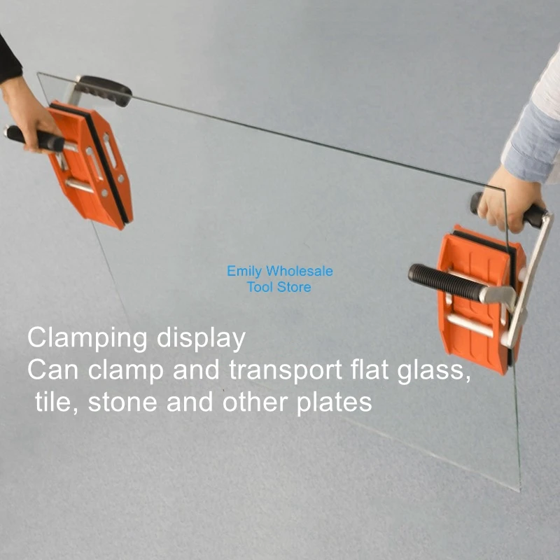 Thick plate stone two-handed handling clip marble rock plate loading and unloading installation of the gods of glass handling