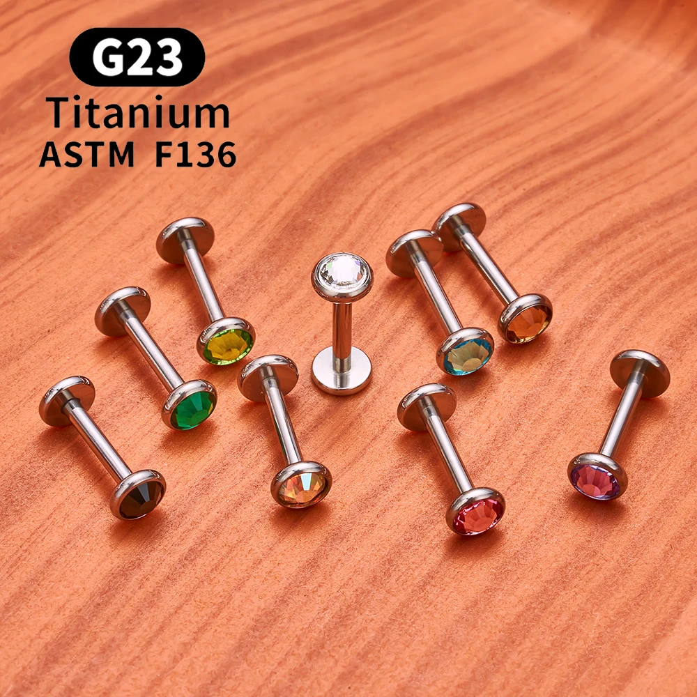 Piercing Labret en Titane ASTM - Zoor Body Jewelry avis et prix