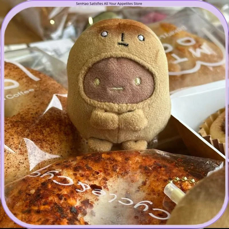 طبعة محدودة San-x Sumikko Gurashi الذكرى التسعين ياكي بان الخبز المحروق القطيفة تحصيل Tuanzi التميمة لطيف دمية اليد