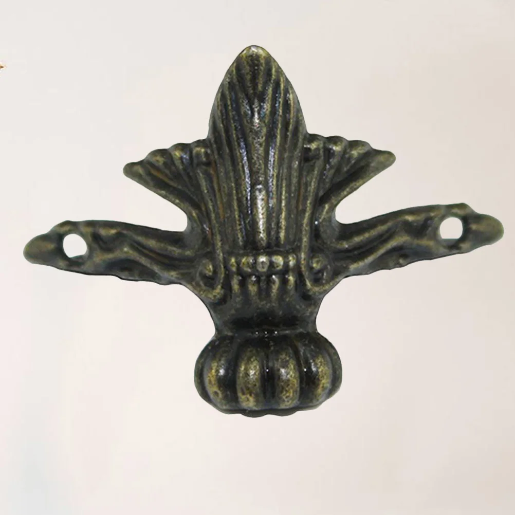 

8Pcs Retro Design Zinc Alloy Furniture Legs 30x30mm Sturdy Sofa Ottoman Replacement Support Feet Silver Accessories