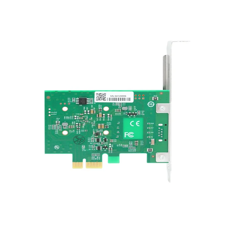 CC8115-T1 AQC115 PCI-E 2.0 x1 Placa de rede de desktop de porta única RJ45 2,5 Gb/s baixo consumo de energia