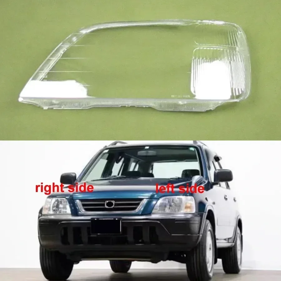 

For Honda CRV CR-V 1997 1998 1999-2001 Headlight Cover Transparent Headlamp Shell Lens Replace Original Lampshade Plexiglass