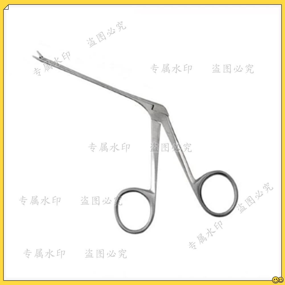 Ear Nose Cleaner Pliers Pick Endoscope Earwax Remover Veterinary Forceps Tweezer Short Forceps