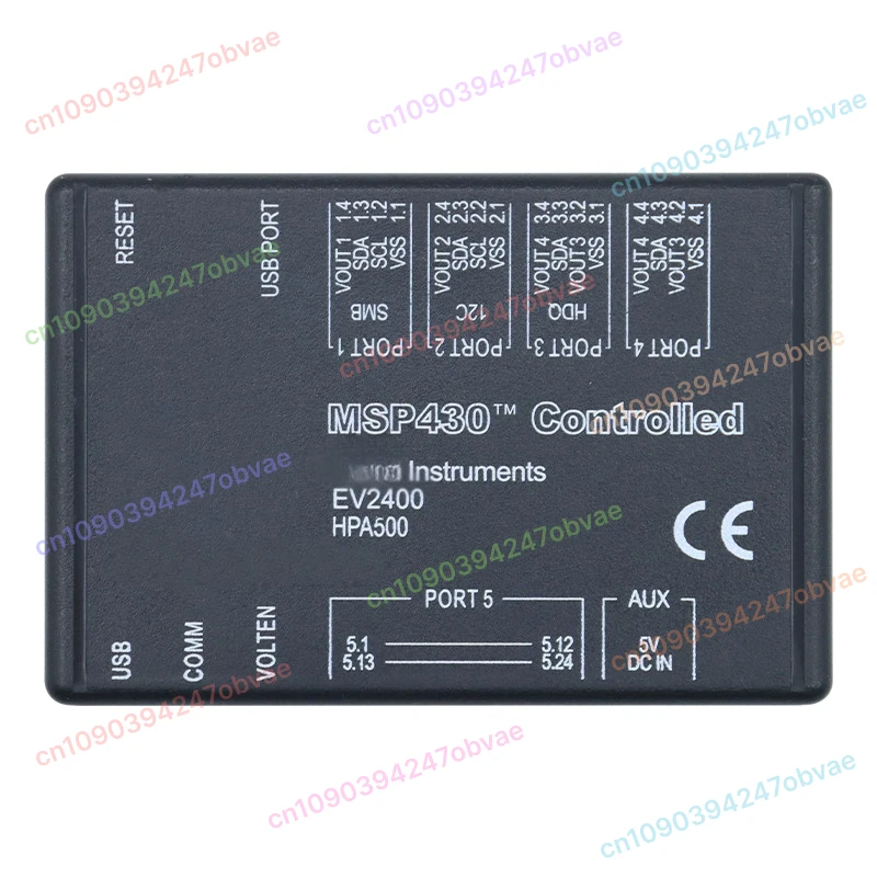 

Для Ev2400 Ti импортированный 430, плата разработки Ev2400hpa500, оценочный модуль, программатор