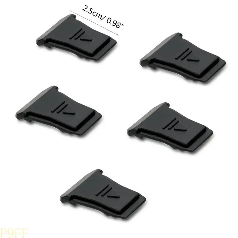 CS1W 5PCS Universal Hot Shoe Cap Dustgedeelte Beschermende Cover Repalcent voor R6Markii R10 R5C R3C Camera's Reparatie