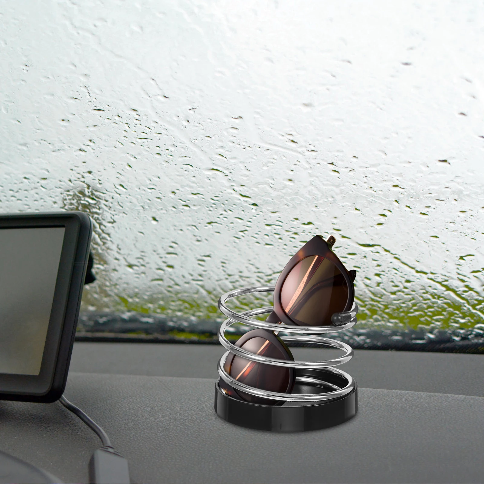 

1pc Car Drink Holder ABS Spring Steel Durable Quality Suitable All Models Practical Summer Winter Can Storage Anti Skid Foldable