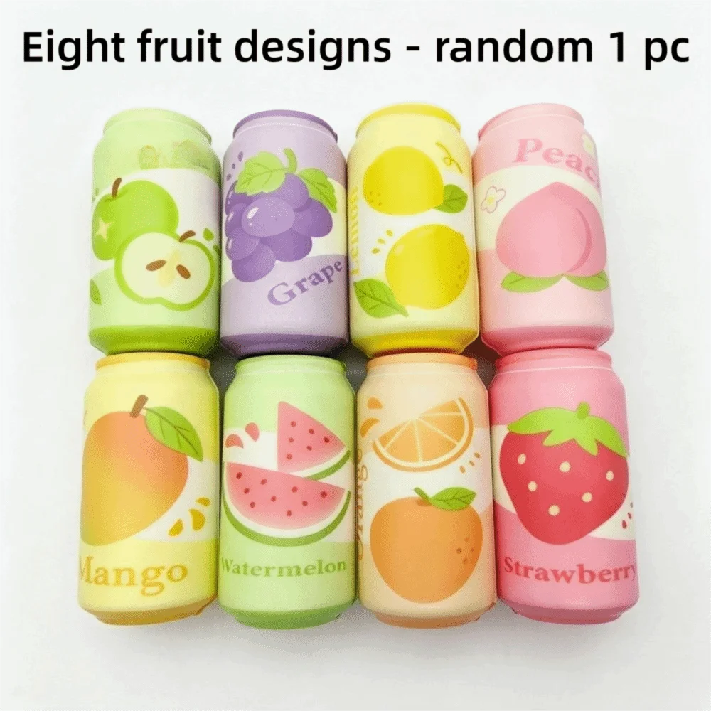 Table Ornament Simulated Soda Can Squishy Toy Slow Rebound Fruit Can Fidget Toy Soft Squeeze New Squeezable Toy Desktop Decor