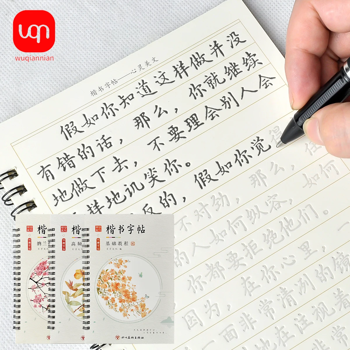 

6Pcs/Sets 3D Chinese Characters Reusable Groove Calligraphy Copybook Learn hanzi Adults Art writing Practice Books Libros