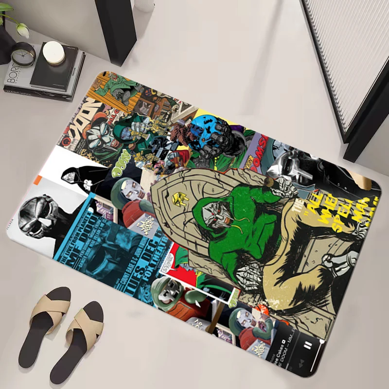 Music Album Cover Carpet Living Room Bedroom Decoration Carpet Non-Slip Family Lounge Floor Mat Kitchen Door Mat