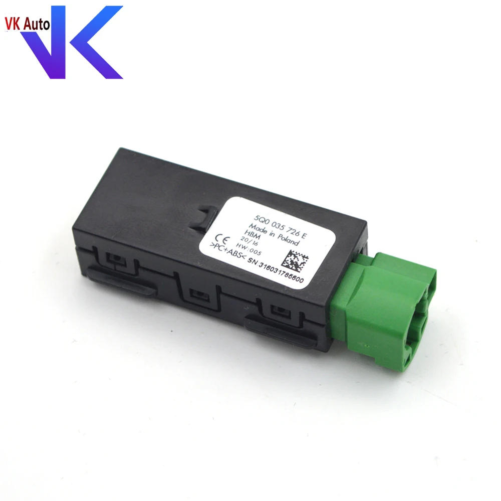 Für VW Golf 7 MK7 VII Für Passat B8 CarPlay Media USB AUX Schalter MIB2 MDI USB AMI Adapter Steckdose 5Q 0035726 E 5Q0 035 726E