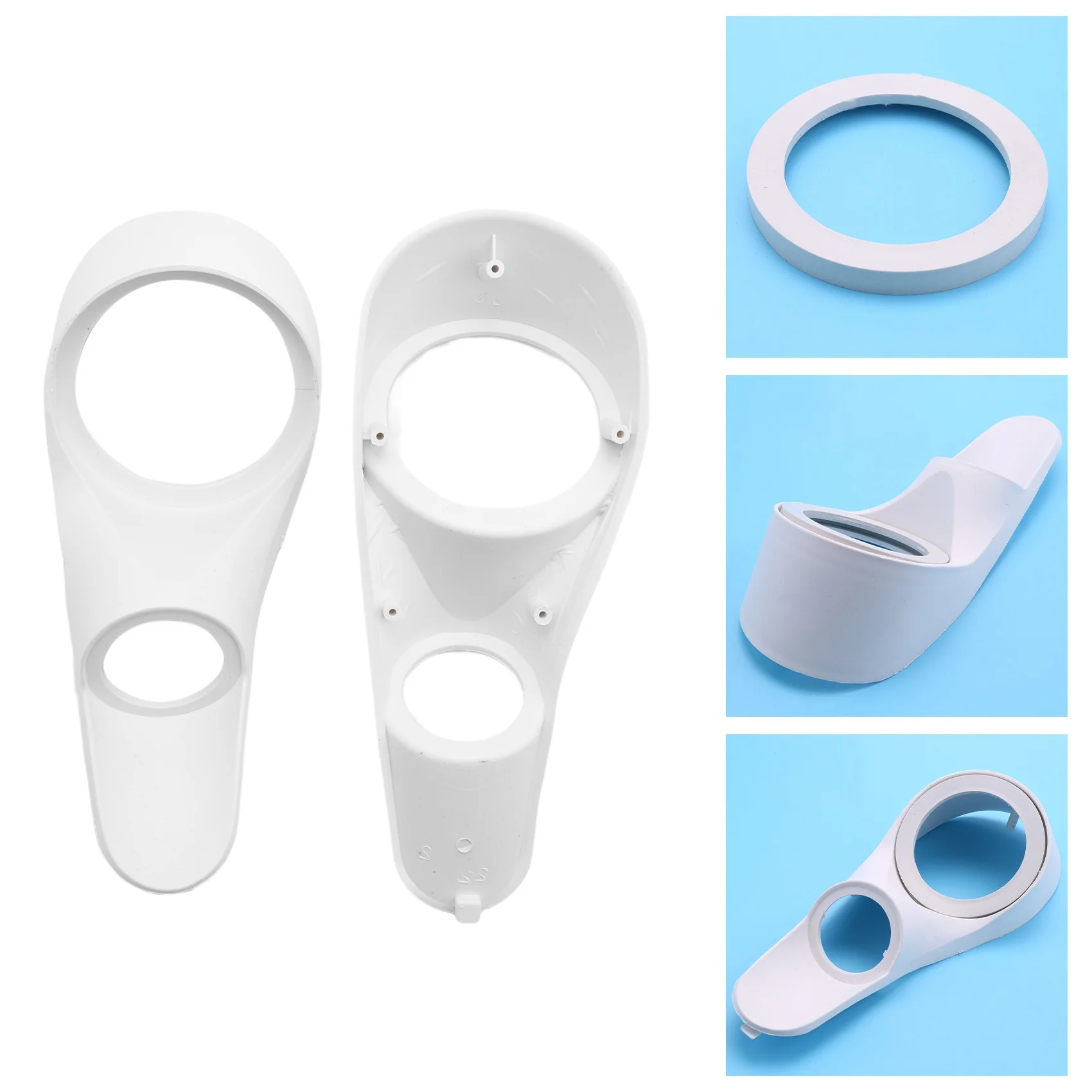 حشية عمود للسيارة ، غسالة بلاستيكية ، عمود ، 2 "، مكبرات صوت ، قوس جديد ، زوج واحد