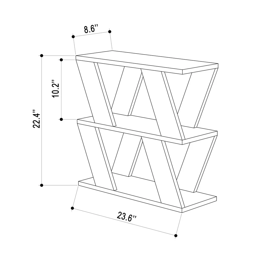 Modern Coffee Table with Storage Shelf Durable Engineered Wood Indoor Accent Table Simple Assembly Stylish Design Home Decor