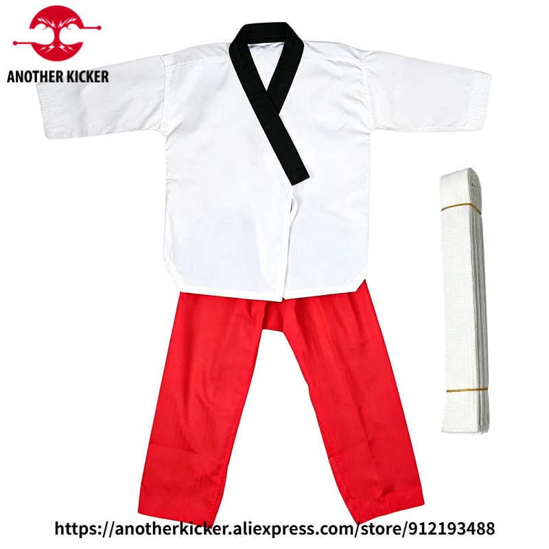 poomsae-dobok-taekwondo-uniform-set-poly‑cotton-martial-arts-outfit-unisex-taekwondo-suit-for-adults-youth-poomsae-practice