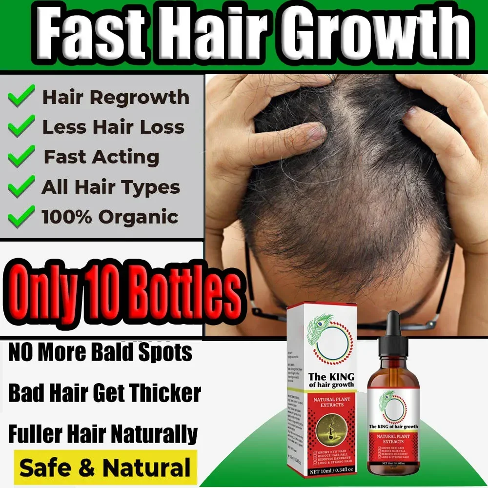 

Fast Hair Growth Oil for Man Women Baldness Repair Hereditary Postpartum Hair Loss Seborrheic Hair Care