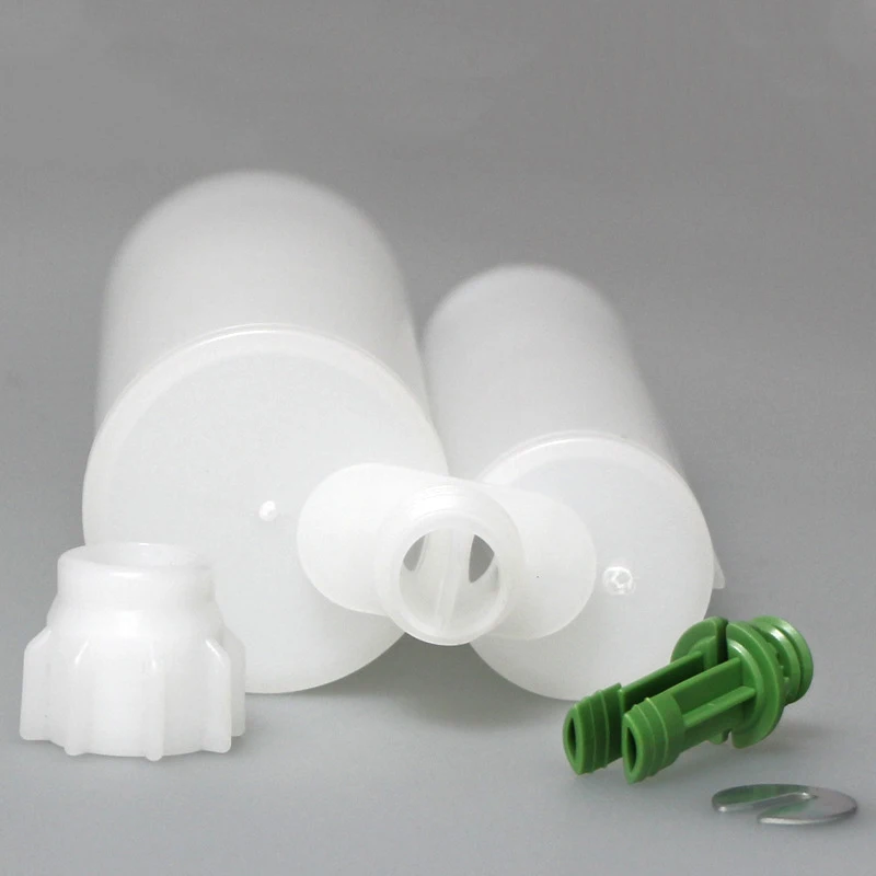 PP plastic  400ml 1:1 /2 Beauty joint agent two-component glue cartridge AB glue cartridge with piston