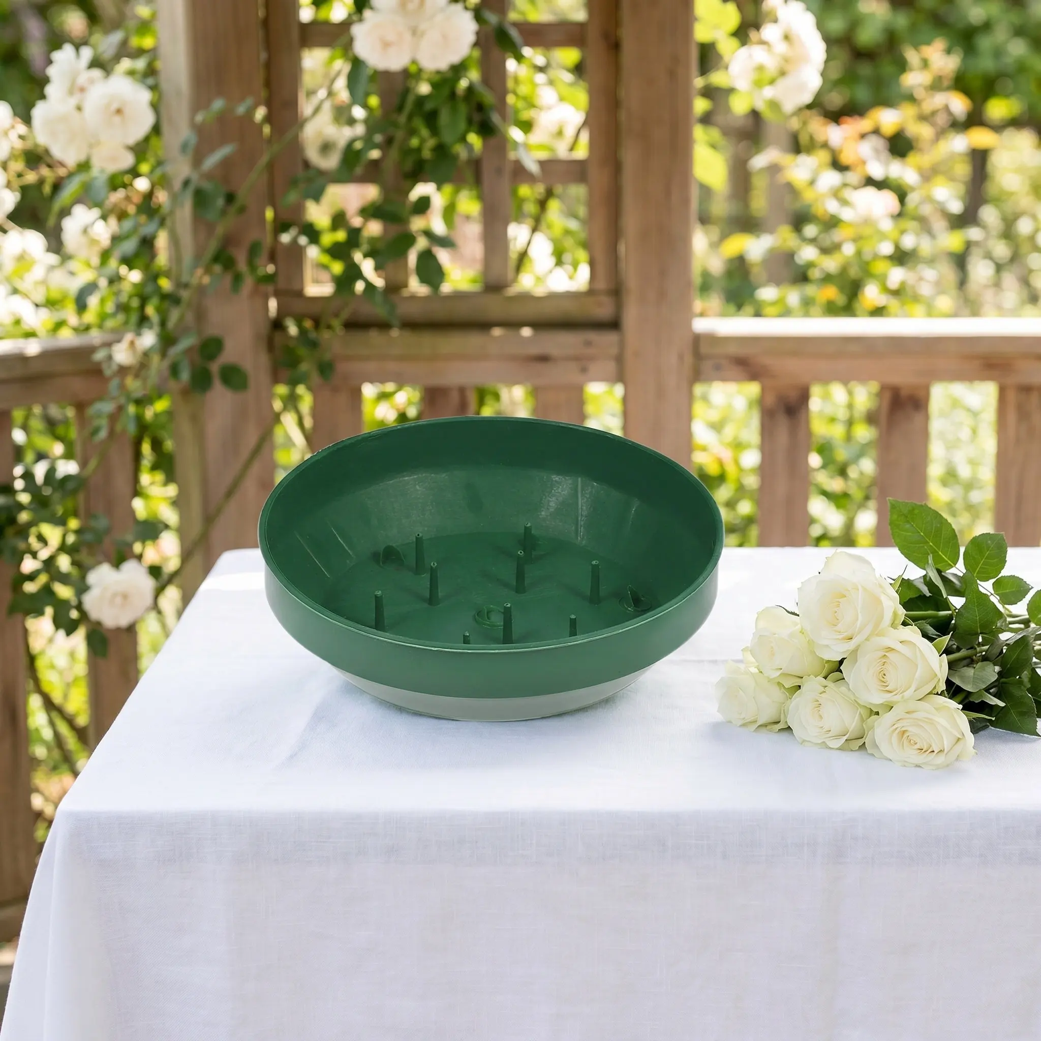 Wedding Supply Decor - 8Pcs Flower Foam Tray Plastic Floral
