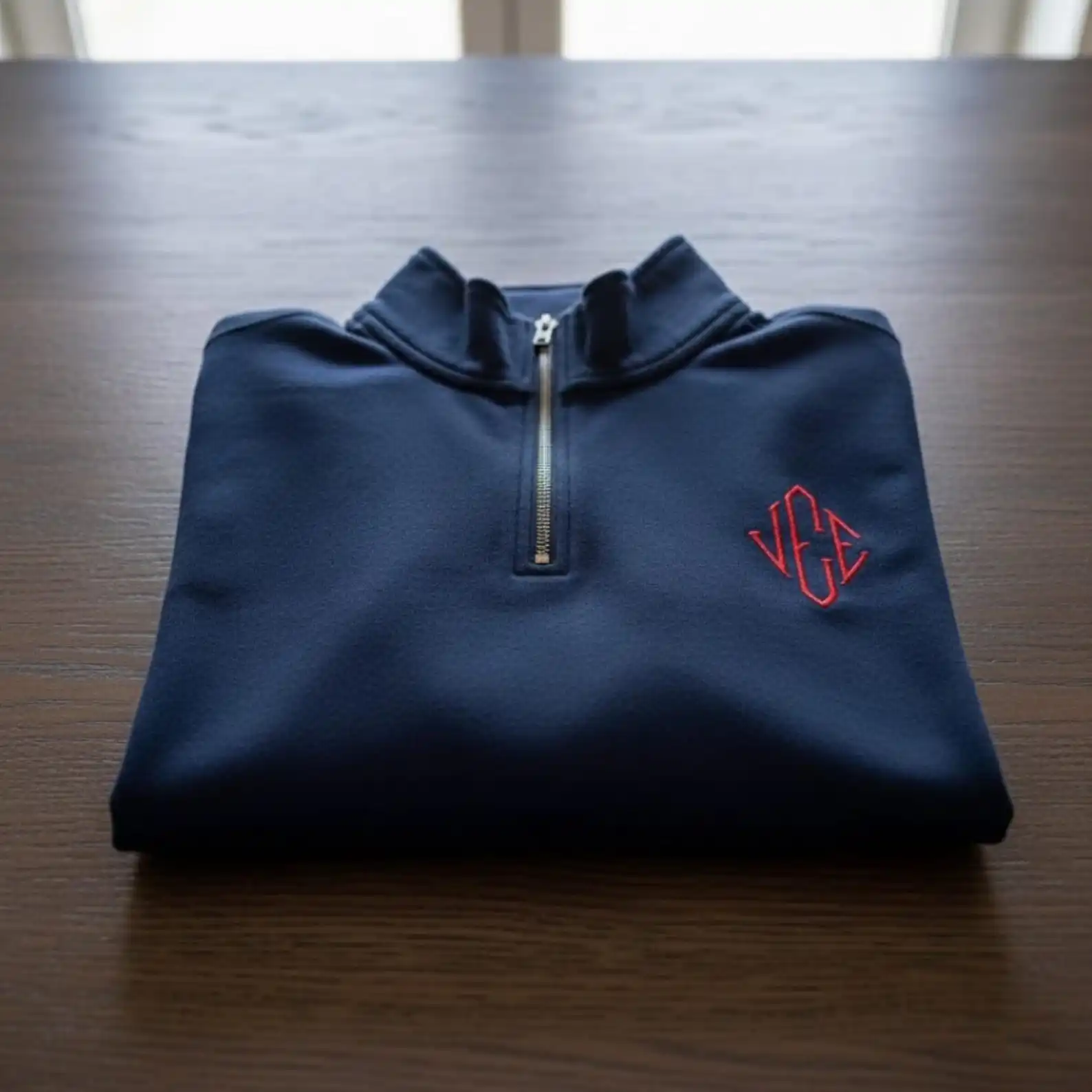 Oversize Casual Embroider Hoodies Women Sweatshirt Stand Collar Quarter Zip Pullover Sport Unisex Y2k Streetwear image 2