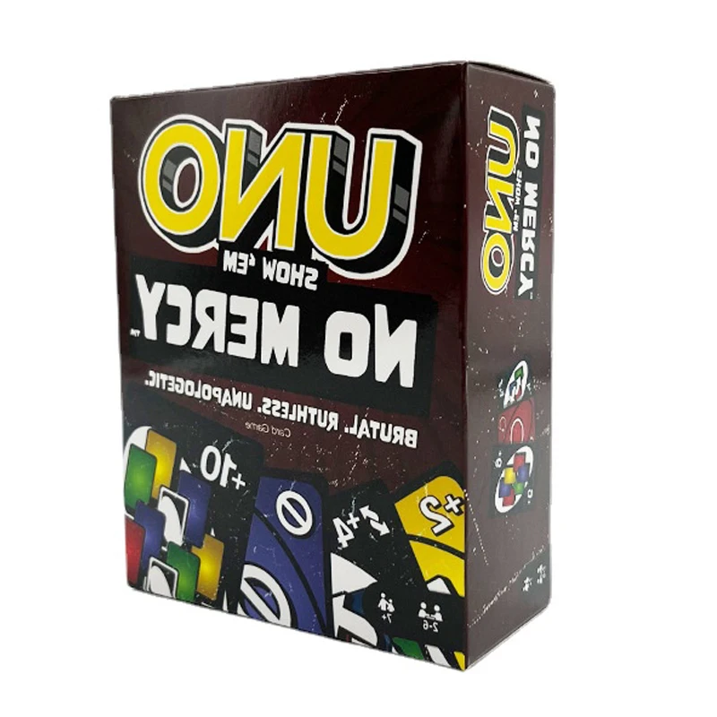 Mattel Games UNO One Piece! Card Game Multiplayer UNO Card Game Family Party Games Toys Kids Toy Playing Cards