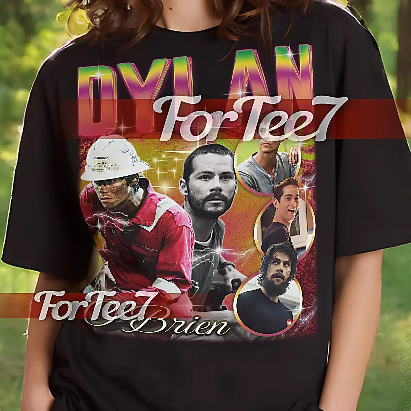 Dylan Obrien Bootleg T Shirt Vintage Fan Retro 90s Saf vintage Washed Top For Everyday Wear Stylish Unisex fashion homme