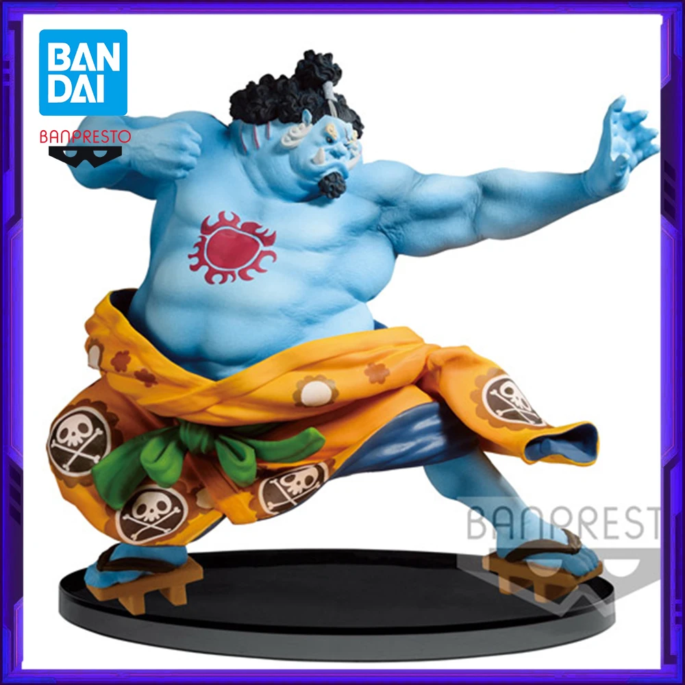 

In Stock Bandai Original Banpresto ONE PIECE BWFC Jinbe Anime Action Figure Model Figures Toys
