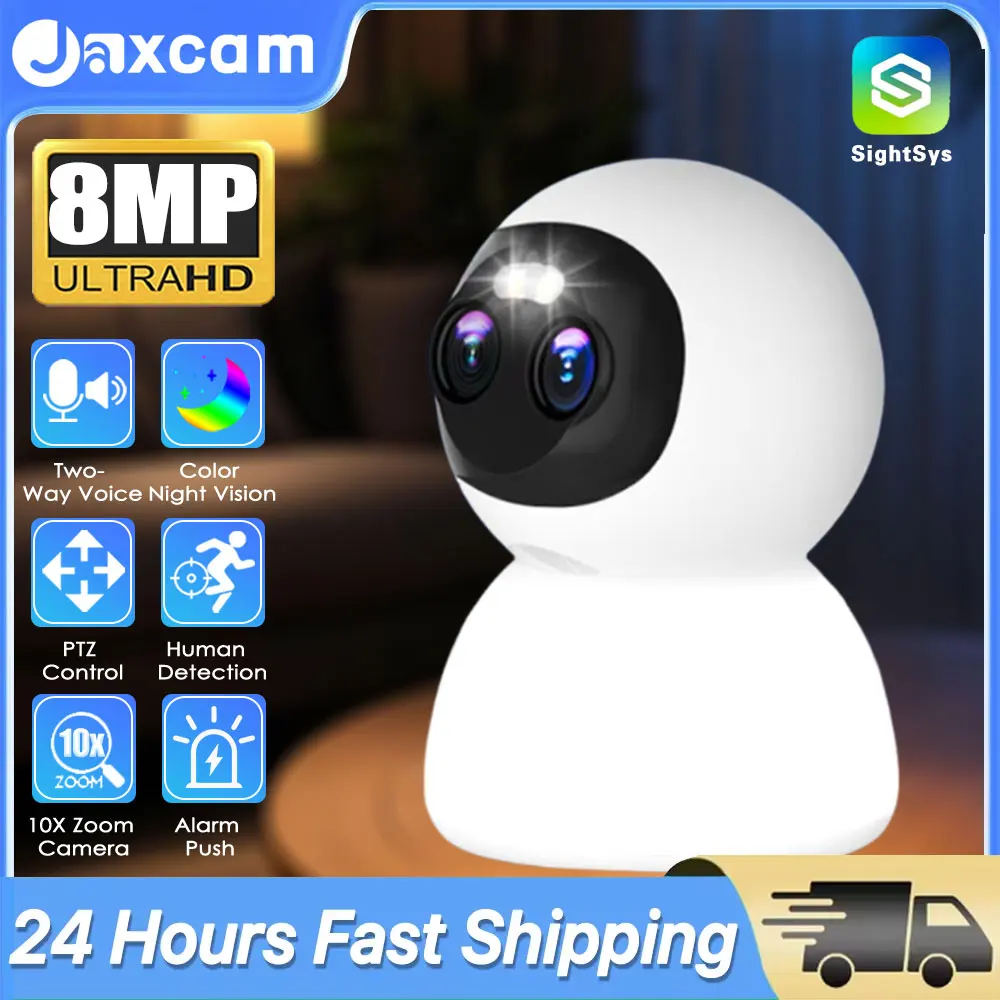 8MP Mini Wifi Ip Ca… - image