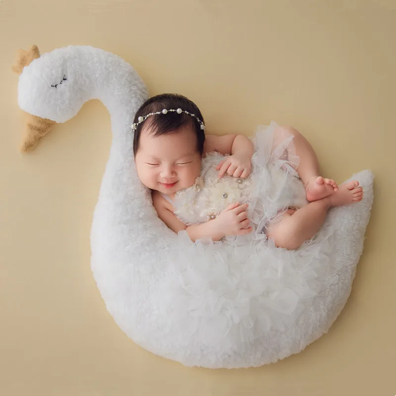 Gaun Anak Perempuan Baru Lahir Set Pakaian Properti Fotografi Bayi Aksesori Tunas Studio Bayi Pakaian Fotografi