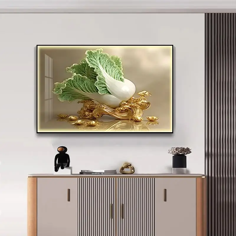 Baicaitu Baicai Restaurante de Luxo Luzes de Parede LED para Parede de Fundo, Luzes de Parede de Sala de estar, Simples e Moderno com Alto Clás