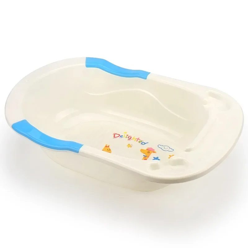 Baby Bath Tub for Newborns Large Bath Tub for Sitting and Lying Thickened Baby Bath Tub for Children