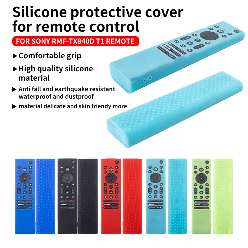 Silicone Case for Sony RMF-TX840D T1 Voice Remote Control - Durable Protective Cover