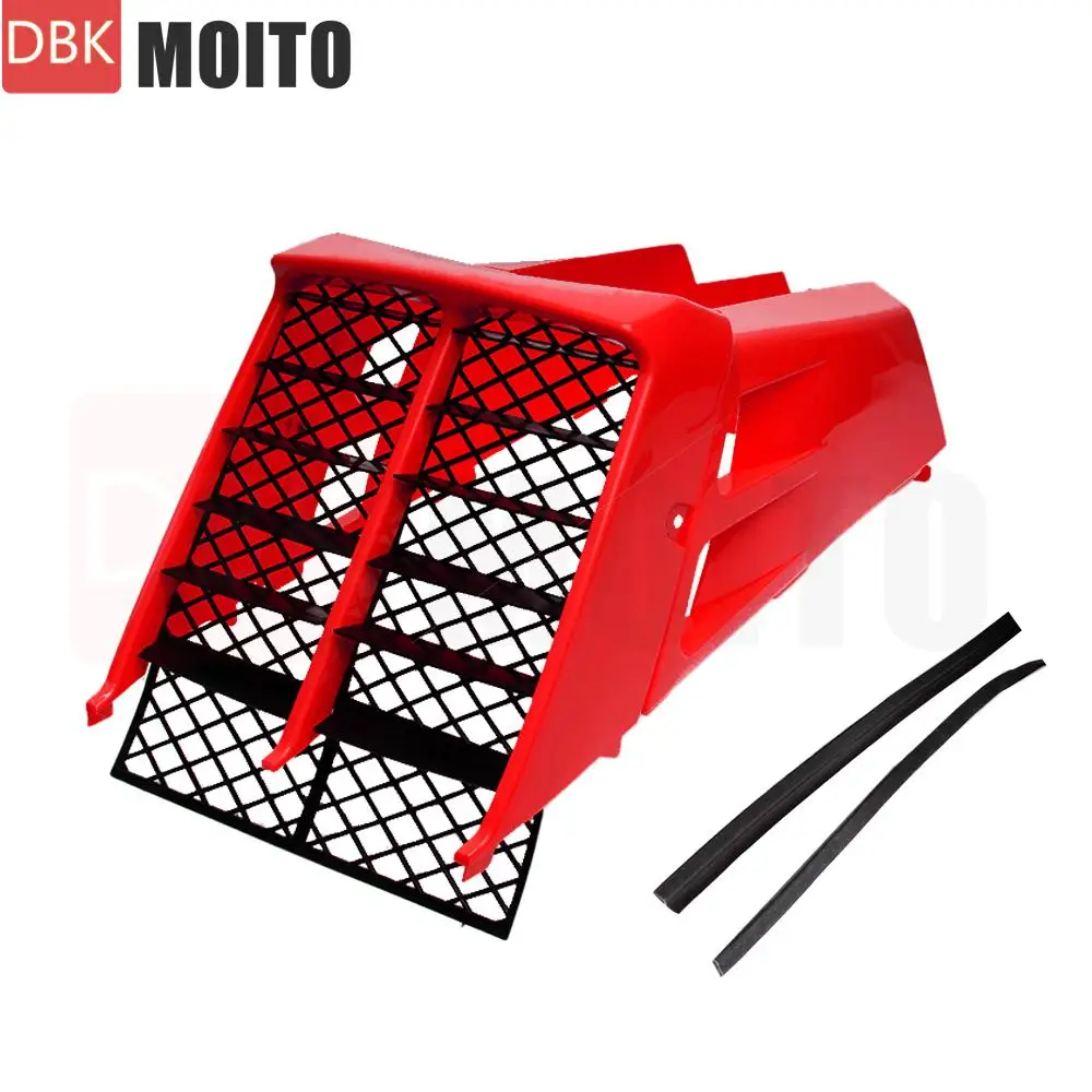 Motorcycle Plastic Gas Tank Side Covers With Grill For Yamaha Banshee350 Banshee 350 YFZ350 1987-2006 ATV Accessories