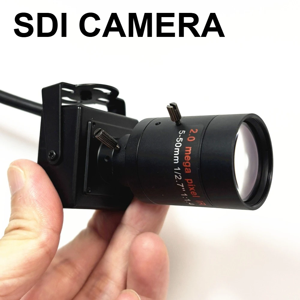 

mini sdi camera Zoom Manual 2.8-12mm 5-50mm Industrial CCTV HD SDI 2MP 1080P 60fps Box 1080@60/50i Digital CCTV Security Camera