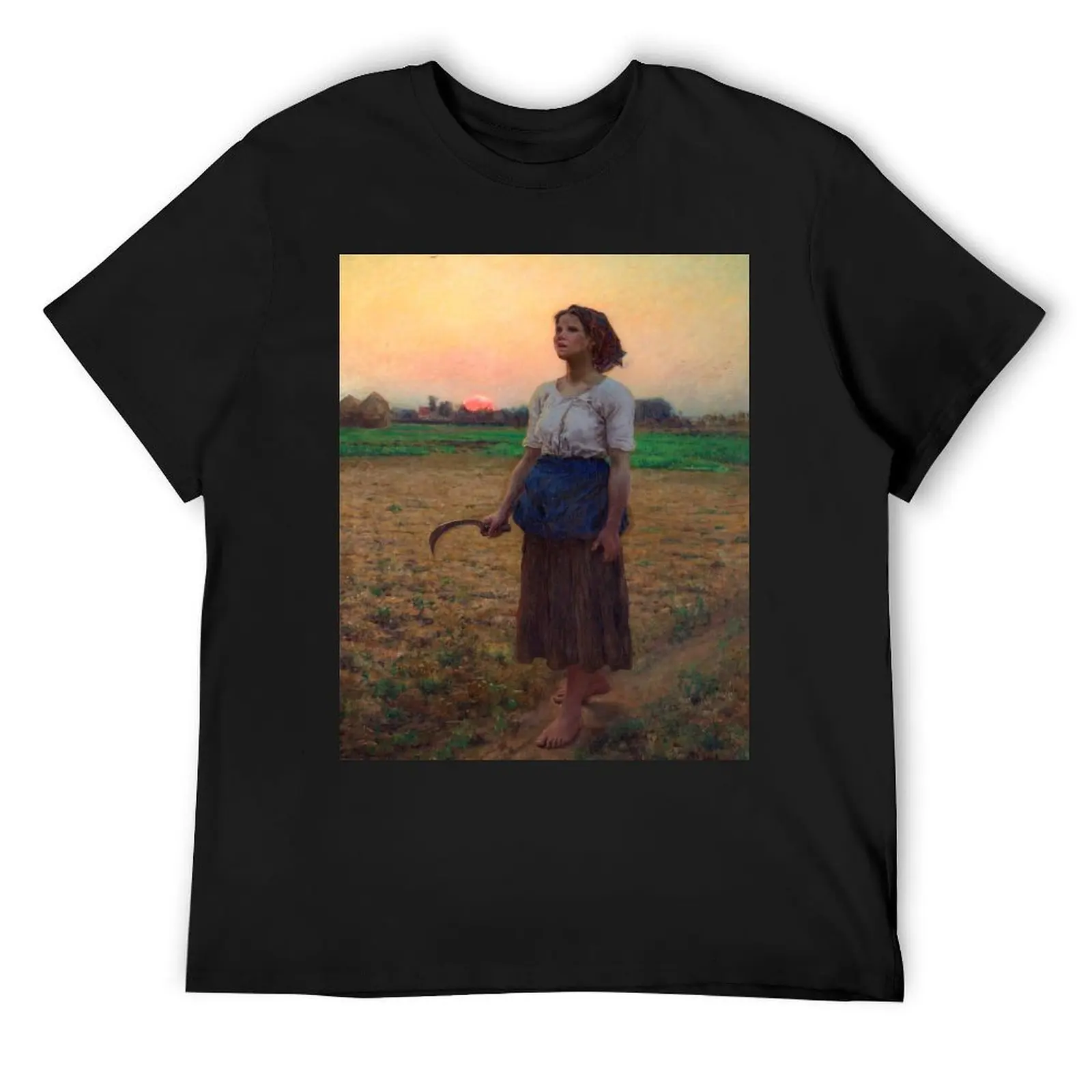 

Jules Breton - Song of the Lark T-Shirt cute clothes shirts graphic tee T-shirt men