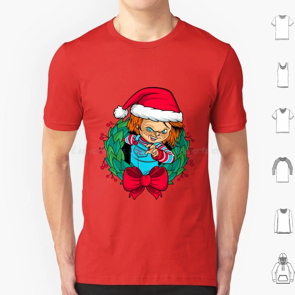 Chucky Christmas T Shirt 6xl Cotton Cool Tee Chucky Chucky Tv Series Bride Of Chucky Chucky Doll Seed Of Chucky Curse Of Chucky