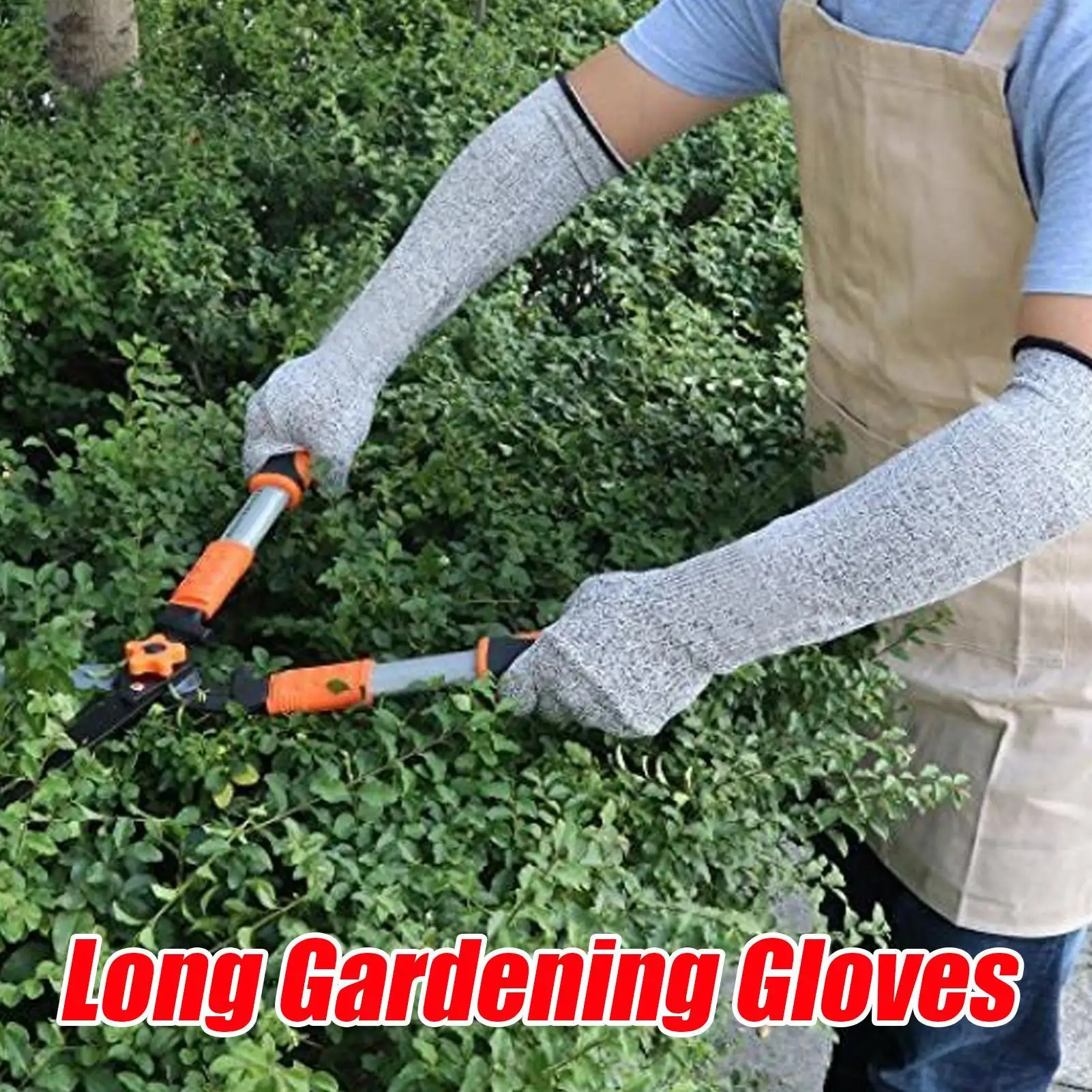 

Серый, 1 пара, противопрокольные рукава, устойчивые к порезам вязаные рукава, защитные перчатки для работы на открытом воздухе, защита от порезов, защитные перчатки