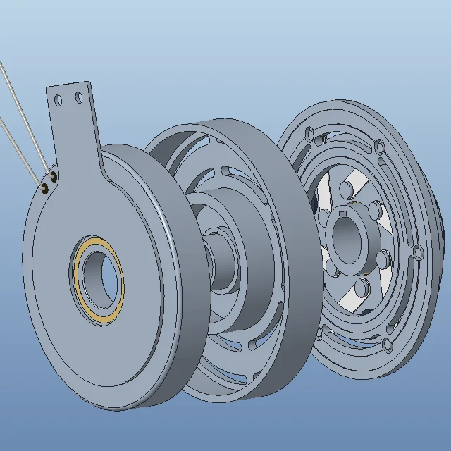 

515609 NEW PTO ELECTROMAGNETIC CLUTCH BUYERS SALT SPREADER 1401150 61167 65212