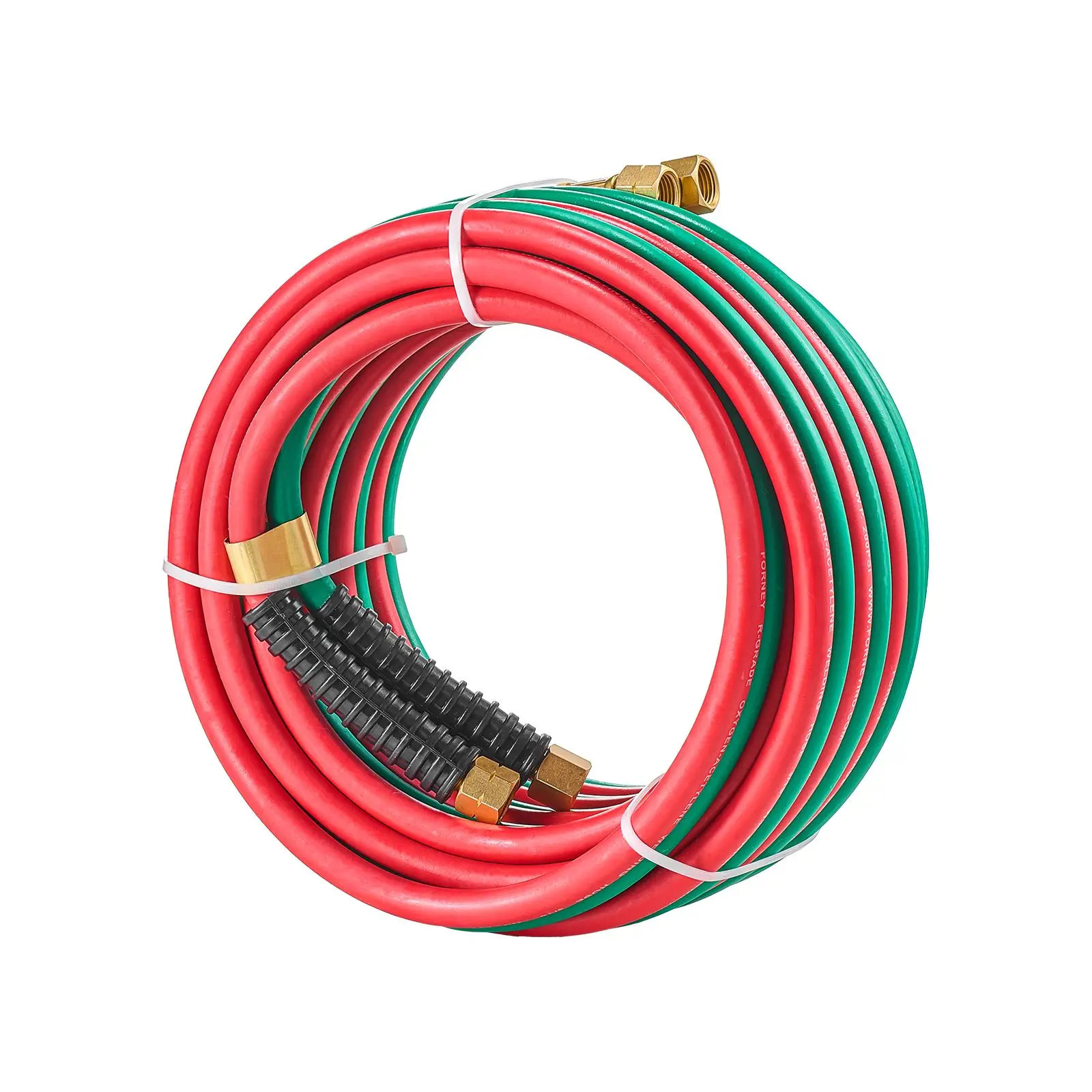 Oxygen Acetylene Hose, 1/4-Inch X 25FT Oxy Acetylene Hose with 9/16