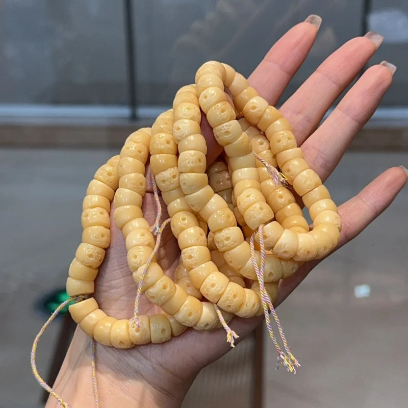 

Bone Large Intestine Handheld Bracelet Spacer Beads Braided Rope Accessories