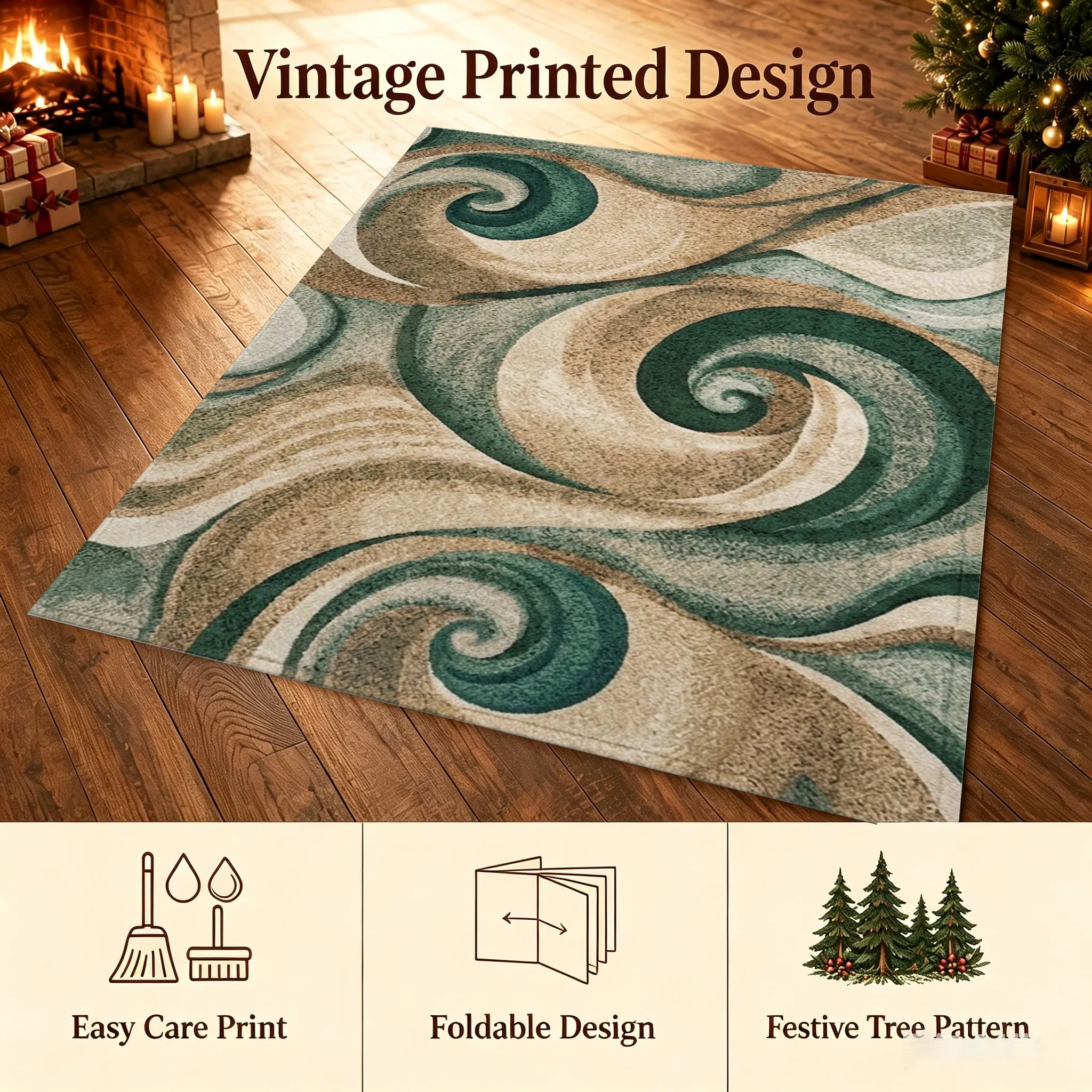 Tappeto di grandi dimensioni c - Printed Rug Abstract recensione e prezzo