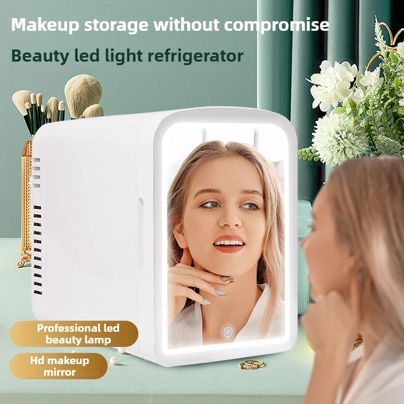 nuovo-frigorifero-per-auto-con-specchio-led-mini-frigo-compatto-da-4l-6l-controllo-intelligente-della-temperatura-doppio-uso-auto-e-casa