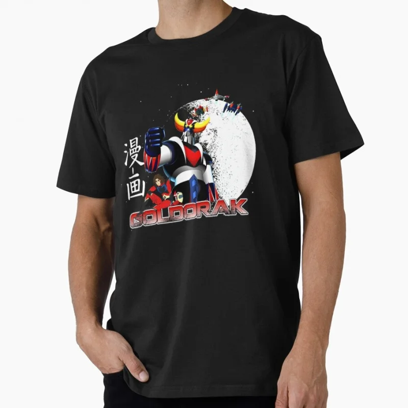 

Copy of Manga goldorak Anime Gift t shirt Japan Manga UFO Robot Grendizer Mecha Graphic tee Y2K Clothes All size Tops S-6XL