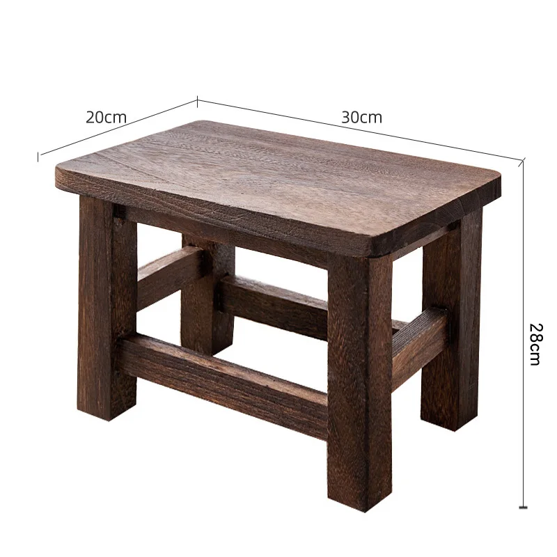 

Living Room Solid Wood Shoe Changing Stools Modern Minimalism Household Small Stool Children's Small Bench Muebles