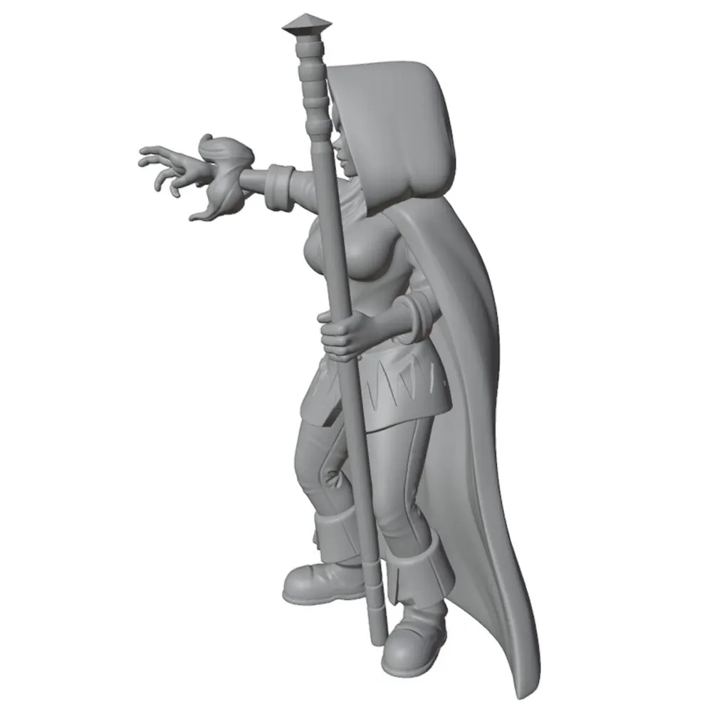 1/24/18 scale resin figurine character model, high-fidelity model action figure, not painted, perfect for gaming and collection