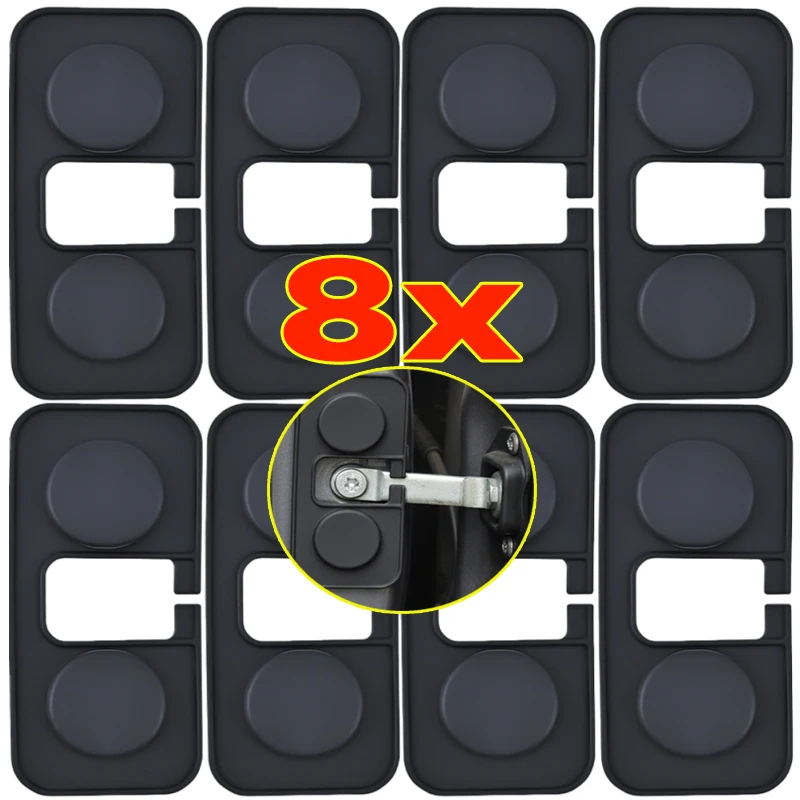 

Car Door Lock Cushion Shock Absorber Silicone Cushion Door Closing Noise Reducing Shock Absorber Anti Rust Protective Sleeve