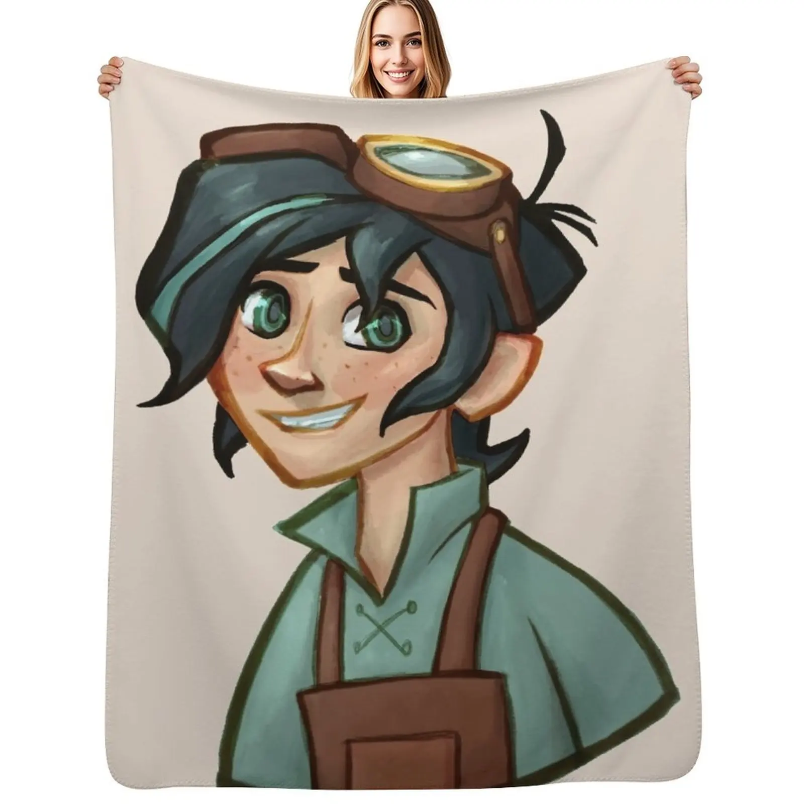 

Some Kind of Wizard Throw Blanket Shaggy Furry Soft Blanket for Bedroom Living Room