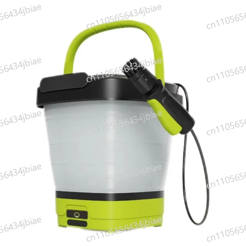 Folding Compact Multifunctional Cleaning Machine Handheld Cordless 12V Type-C Rechargeable Nozzle Water Tank Cleaning Machine