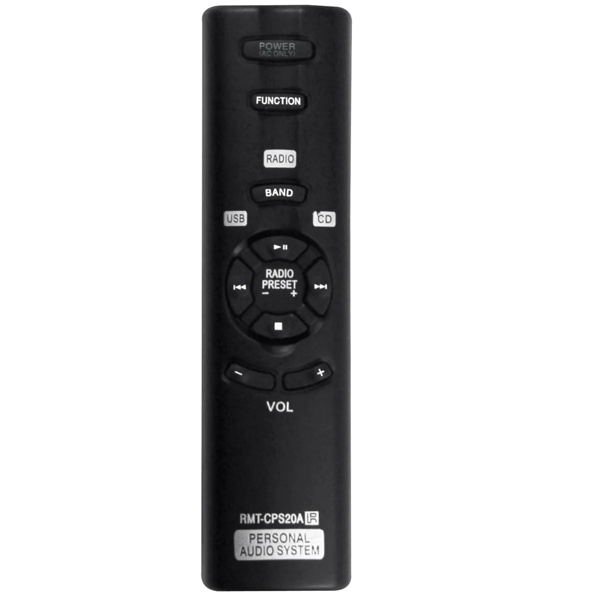 RMT-CPS20A RMTCPS20A Replace Remote Control for Sony Personal Audio System ZS-PS20CP ZSPS20CP