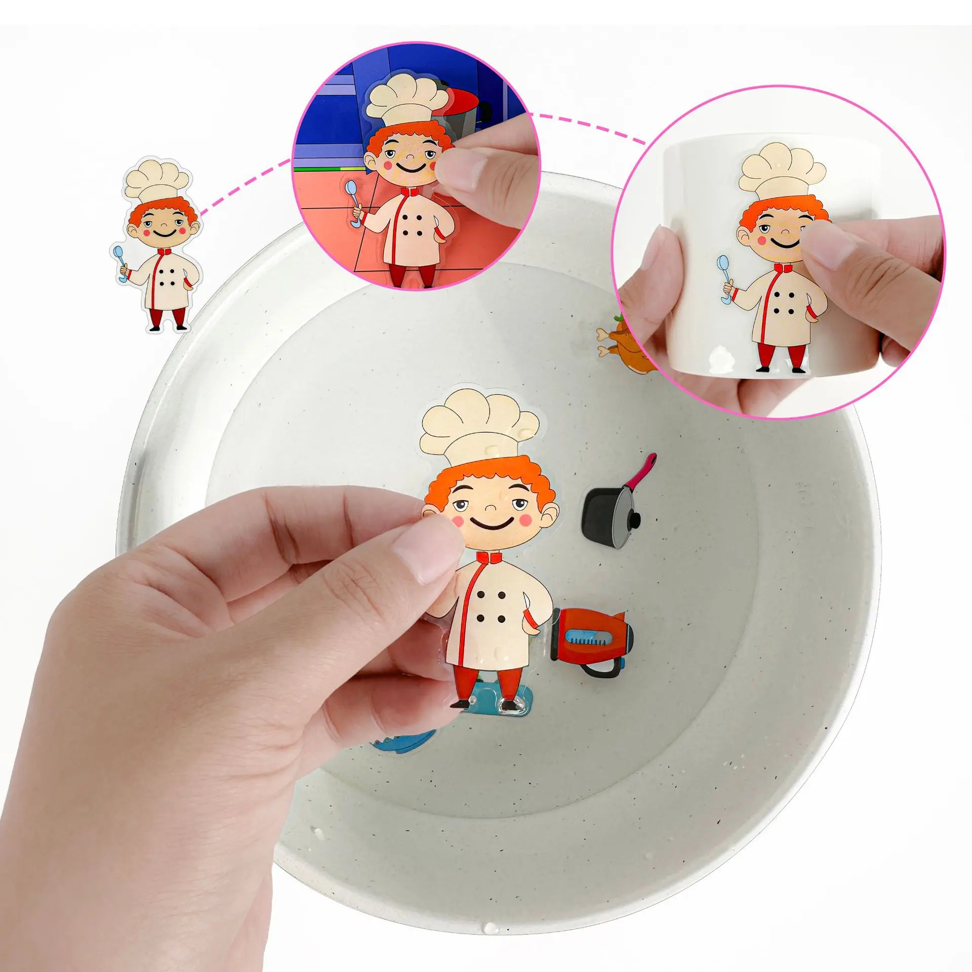 Herbruikbare Plakstickers Voor Kinderen Op De Campus Levensscènes Voor Vroege Educatie Stickerspellen Boeken Leren Cognitiespeelgoed Voor Kinderen