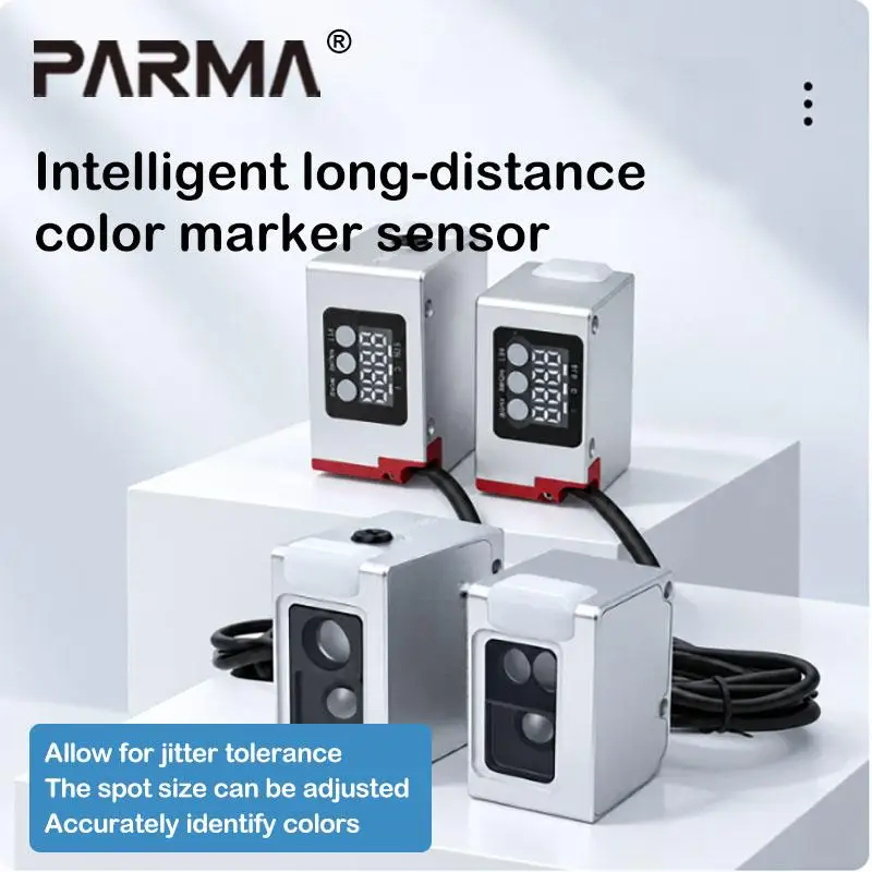 Color mark sensor - Color recognition sensor - Color sensor - Intelligent long-distance detection