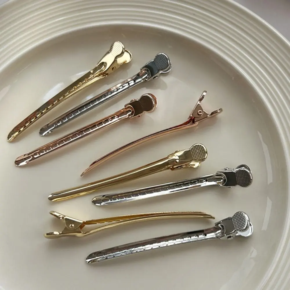 

20 шт., простые зажимы для салона, зажимы для ухода за волосами «сделай сам», заколки для волос из кожи аллигатора, макияж, 9,5 см, сделай сам, парикмахерские заколки, аксессуары для волос