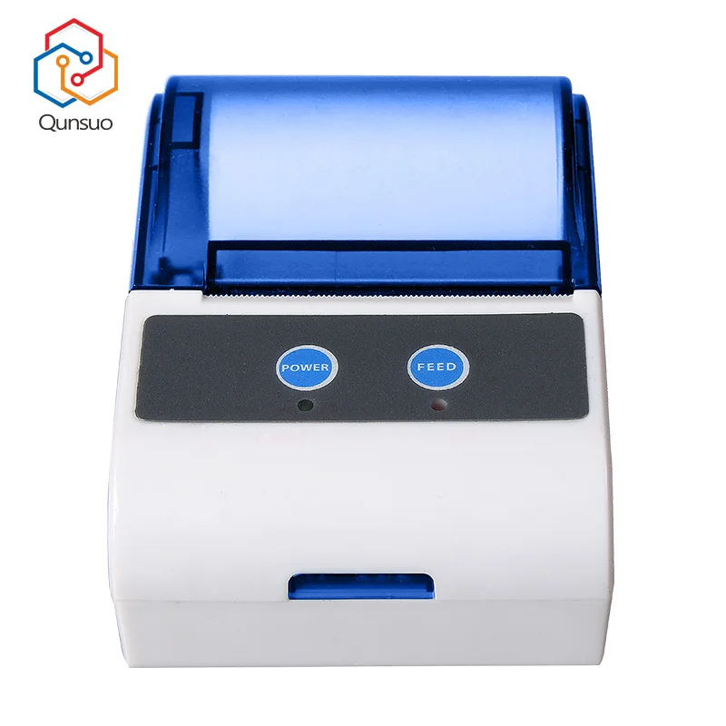 Mini Bluetooth Printer Thermal Portable Receipt Ticket Machine For Mobile Android iOS Phones Windows